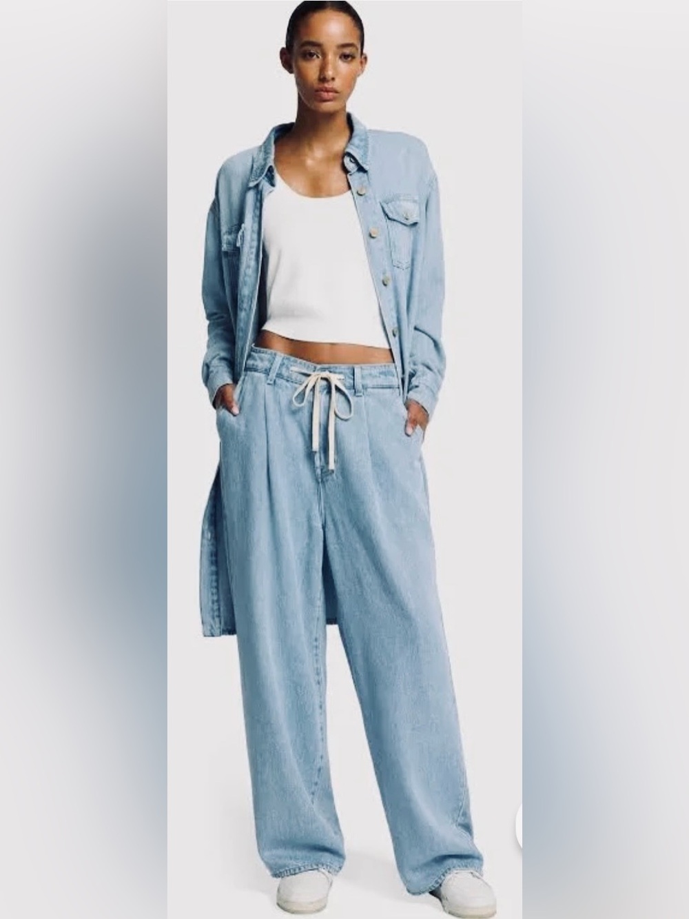 7 For All Mankind Tilda Pant Wide-leg Jeans Women’s Size 24